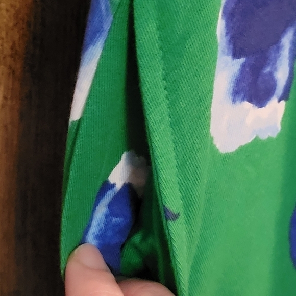 Isaac Mizrahi Live! Printed Knit swing short sleeve Dress size XXS ladies NEW - Picture 6 of 9